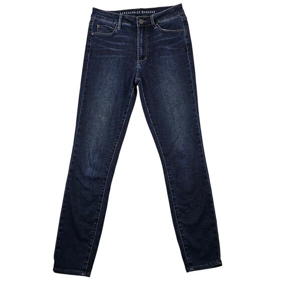Articles Of Society Size 27 Womens Jeans High Rise Skinny 25.5 inch Inseam - Picture 1 of 13
